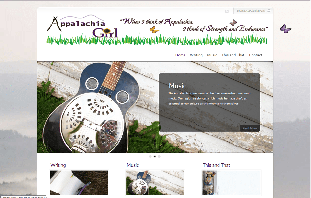 Appalachia Girl Website